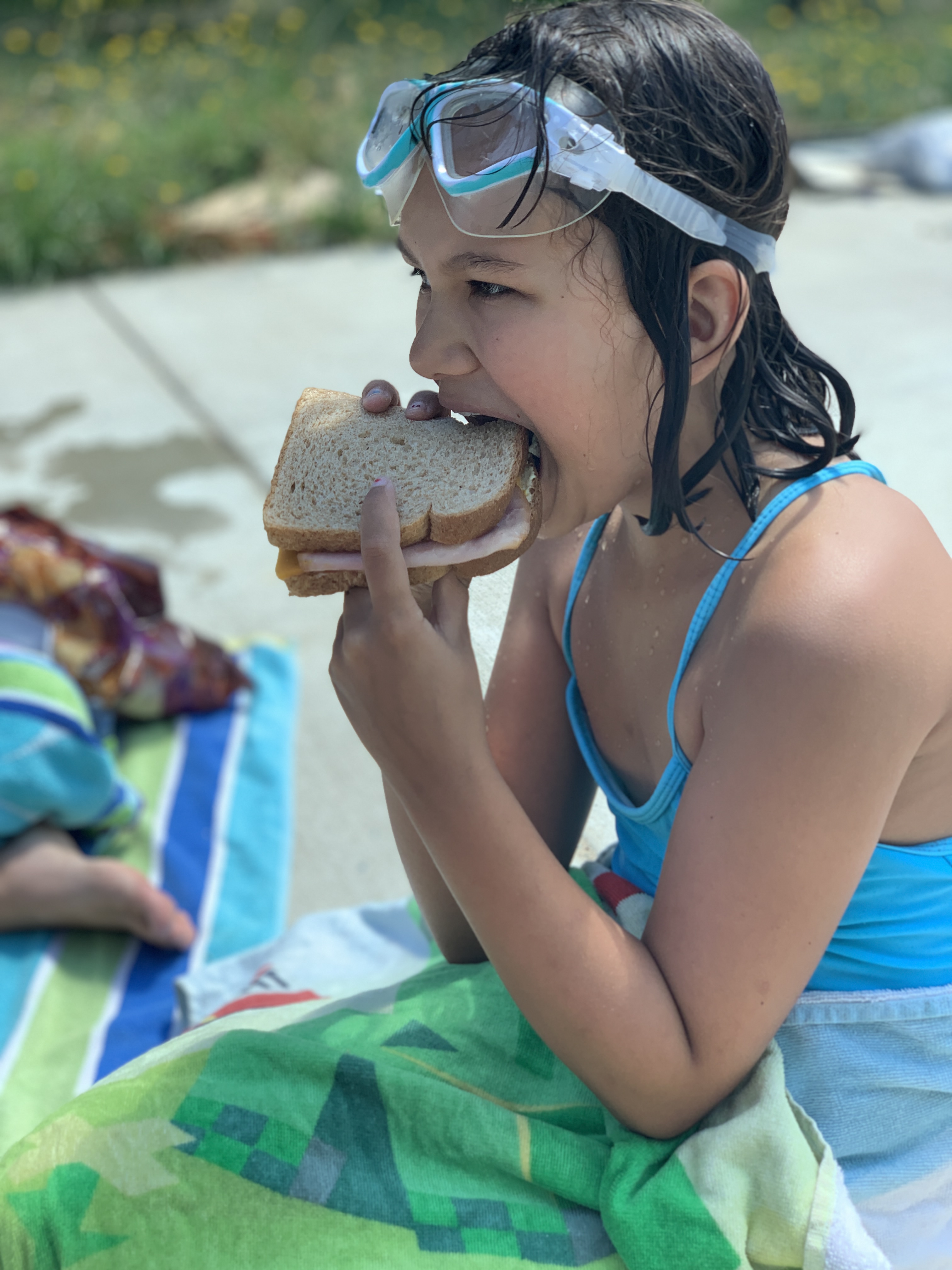 swimming